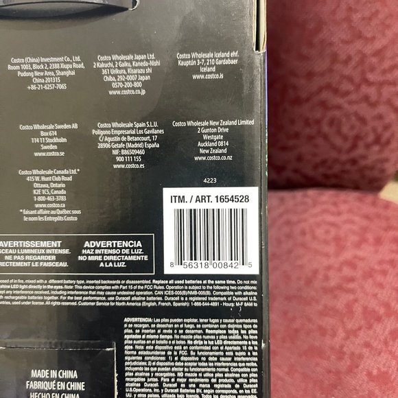 Duracell 2000 Lumen LED TRI-Power Solar Rechargable Lantern Lighting - Picture 11 of 12